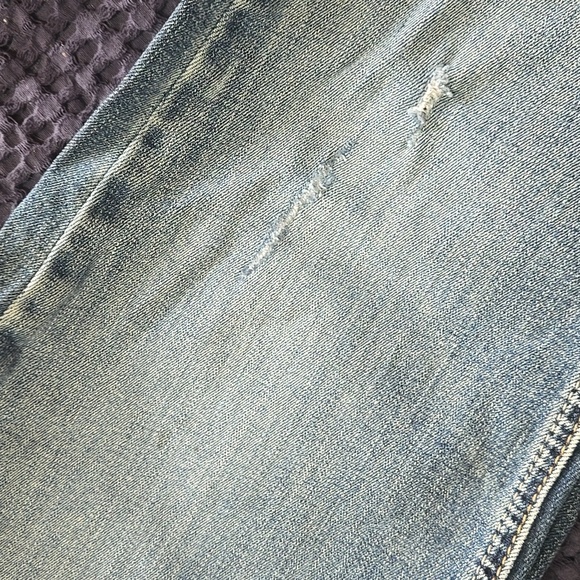 Silver Mid Rise Bootcut Jeans - Picture 4 of 5